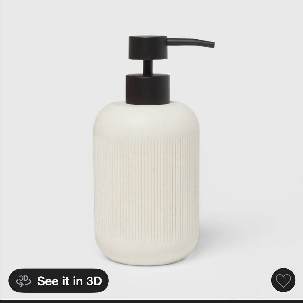 Threshold modern resin soap pump - sand
